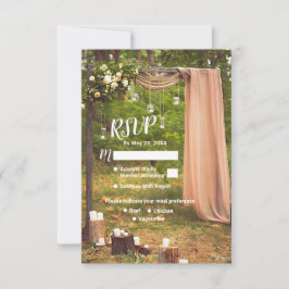 Rustika Ljusåll i Trä  Körsbärsblom-Murade Deglar  OSA Kort