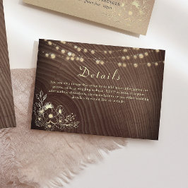 Rustika Ljuslyktor Trähustru Detaljer Kort