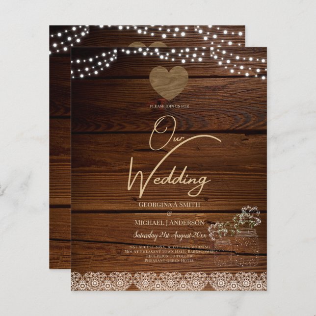 Rustika Muradeburkar Ljusslinga Gypsophila BRÖLLLO (Fram/baksida)