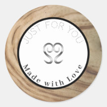 Rustika Naturliga Trästruktur Makeup Etiketter