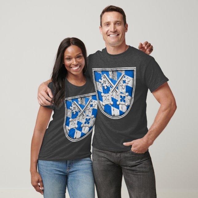 Rustika Regensburg Bayern Sköld T Shirt (Unisex)