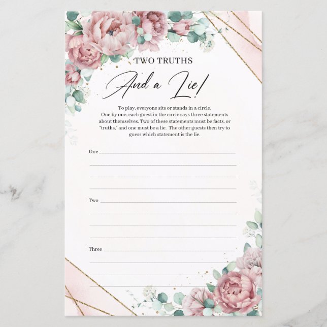 Rustika skära rosor peonior Två Sanningar Och En L (Framsida)