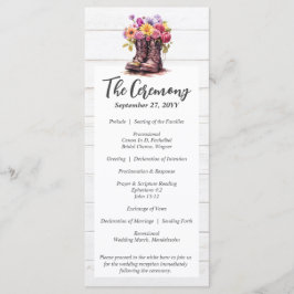 Rustika skor med trä och blommotiv lantlig bondbrö program