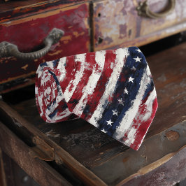 Rustika stjärnor och ränder Americana Slips