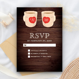 Rustika Trä Söta Kaffemuggar RSVP OSA Kort