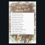 Rustika vinterdjur i skogen som känner Mamma Bäst<br><div class="desc">Rustika vinterdjur i skogen som känner Mamma Bäst Lek</div>