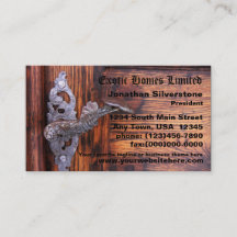 Rustika Visakort för Dörrar