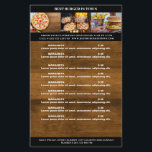 Rustikal Flyer<br><div class="desc">Flyer in rustikalem Design,  gut geeignet für Restaurants,  Essen-Lieferservice. Editieren Sie ihr Produkt einfach,  laden Sie 3 Fotos ihrer Wahl hoch und ergänzen Sie es durch ihren Text. Sie können die Schriftart,  Farbe und die Position individuell durch "weitere Personalisierung" auswählen.</div>