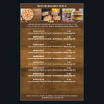 Rustikal Flyer<br><div class="desc">Flyer in rustikalem Design,  gut geeignet für Restaurants,  Essen-Lieferservice. Editieren Sie ihr Produkt einfach,  lastat Sie 3 Fotos ihrer Wahl hoch und ergänzen Sie es durch ihren Text. Sie können die Schriftart,  Farbe und die Position individuell durch "weitere Personalisierung" auswählen.</div>