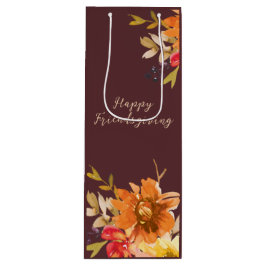 Rustikala blommiga Friendsgiving 