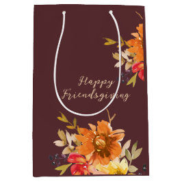Rustikala blommiga Friendsgiving 