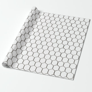 Rustikt bondgårdskyckling Tråd Wrap papper Presentpapper