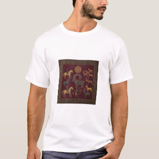Rustikt centralasiatiskt kulturarv t shirt