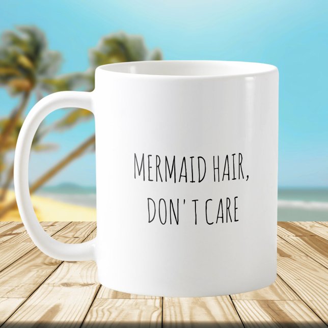 Rustikt Sött Självhavande Hår Roligt Meme Citat Kaffemugg (In situ)