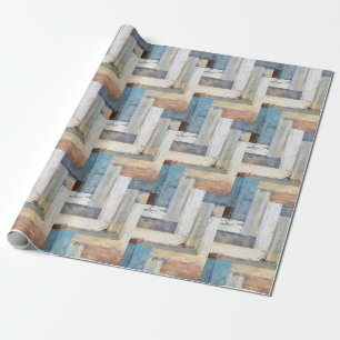 Rustikträ mönster presentpapper