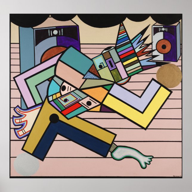 "Ru'stil Presence" av Ruchell Alexander Poster (Framsidan)