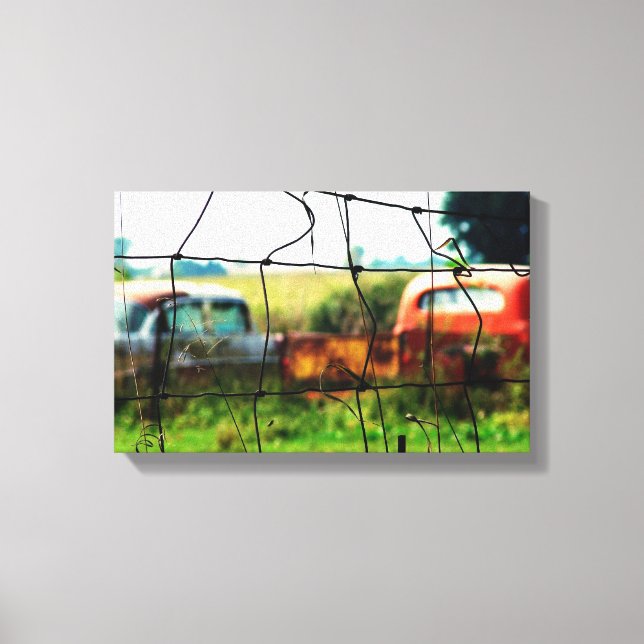 Rusting Away Canvastryck (Framsida)