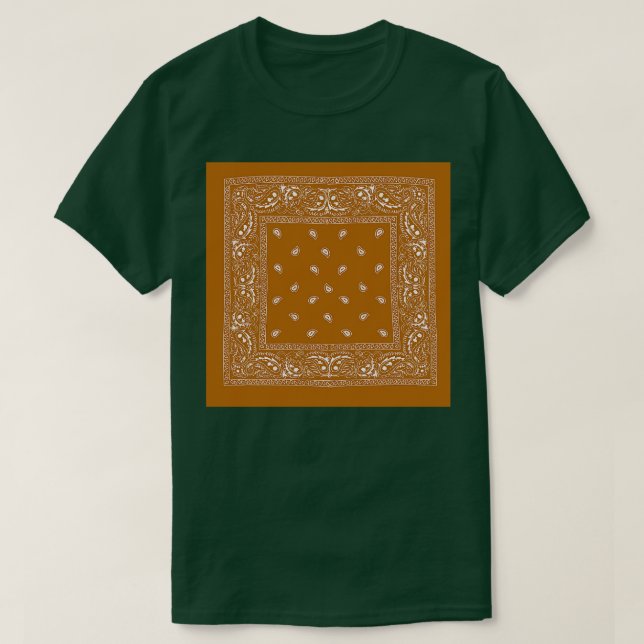 RUSTISK BROWN OCH VITE ANNA T SHIRT (Design framsida)