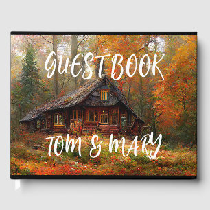 RUSTISK KABIN BRÖLLOP Guest Bok
