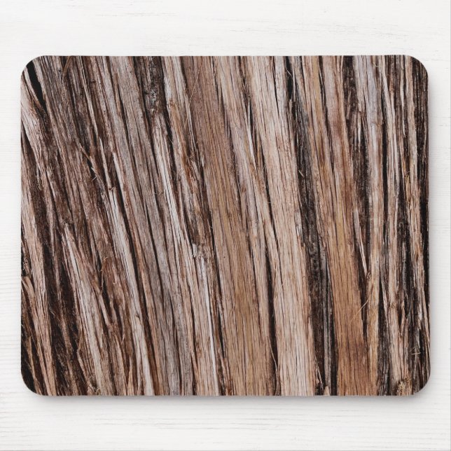 Rustisk kanerbark, naturen träd utomhus musmatta (Framsidan)