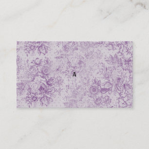 Rustisk lila, shabby chic, blek lavender-blommigta rabattkort