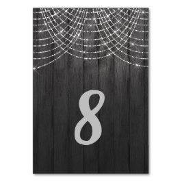 RUSTISK VINTAGE FAIRY LIGHT MODERN BORDSNUMMER