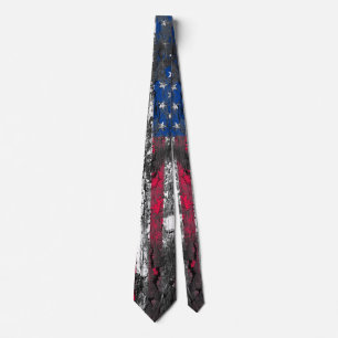 Rustiska amerikanska Flagga Slips