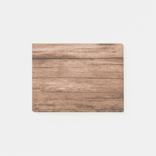 Rustiska barn Wood Brown Post-it Block