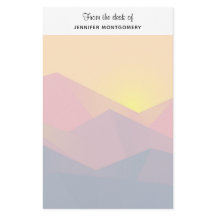 Rustiska berg Geometric Minimalist