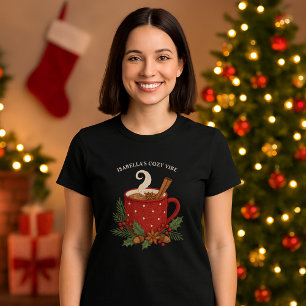 Rustiska broderier Julkakao med kanel T Shirt