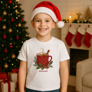 Rustiska broderier Julkakao med kanel T Shirt