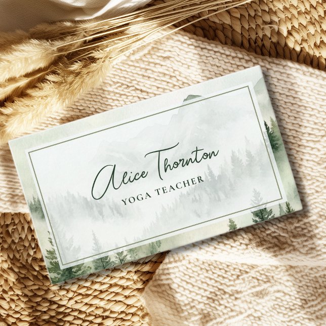 Rustiska foggibergen visitkort (Skapare uppladdad)