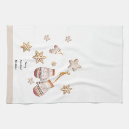 Rustiska illustrationer av Land i färgen Cute Wate Kökshandduk