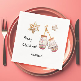 Rustiska illustrationer av Land i färgen Cute Wate Pappersservett