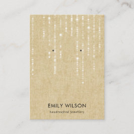 RUSTISKA KRAFT-LJUSSTYRKOR SOM STUDS VID VISNING B VISITKORT