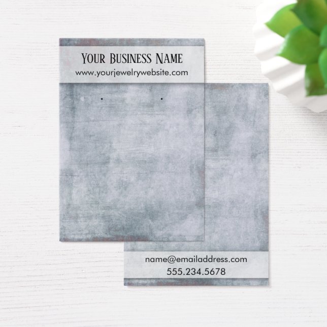 Rustiska Neutralter Upplysningsbevis för innehavar Visitkort (Skivbord)