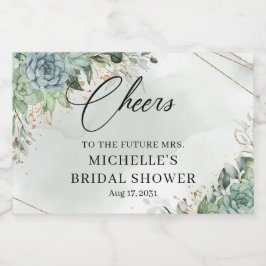 Rustiska subkulor greenery eucalyptus guld ram