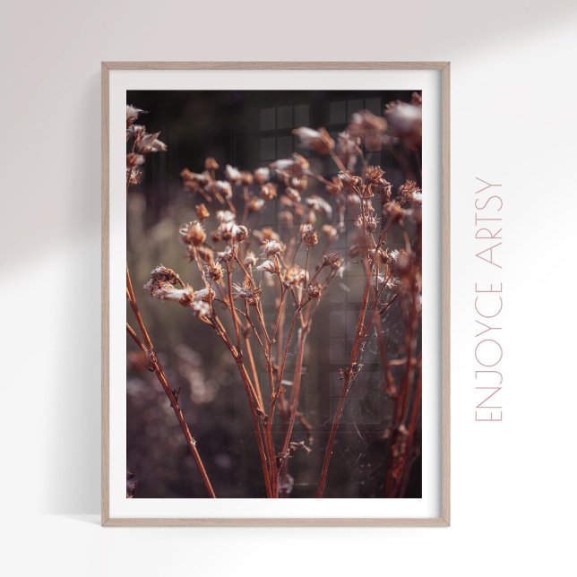 Rustiska varma fall, vilda blomsterväxthus konst poster (Skapare uppladdad)