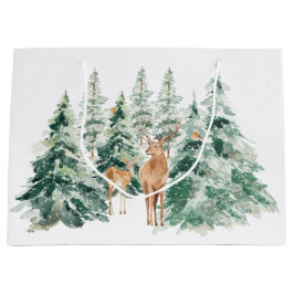 Rustiska vinterskogar, Hjort