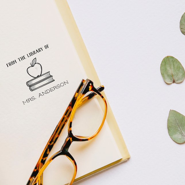 Rustiskt Elegant Apple från Bibliotek Stämpel (Skapare uppladdad)