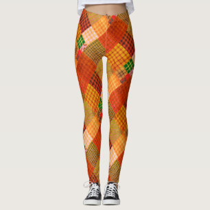 Rustiskt filtret leggings