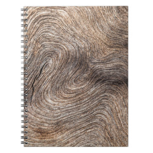 Rustiskt gammalt trä, texturerad bakgrund anteckningsbok