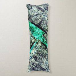 Rustiskt kolsmutsigt oorganiserat lagrar på stenbr kroppskudde