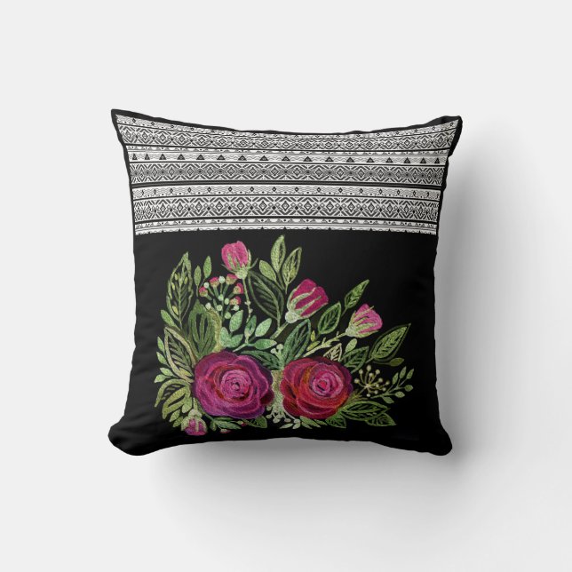 Rustiskt lappverk, lappverk kudde (Framsida)