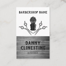 Rustiskt Trendig Modern Barbersax Barbershop