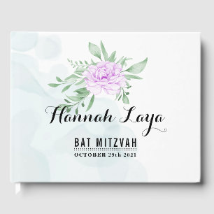 Rustit Lila Ro Eucalyptus Bat mitzvah Guest Bo Gästböcker