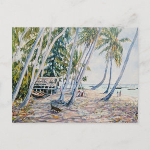 Rustling Handflatan Zanzibar 2002 Vykort