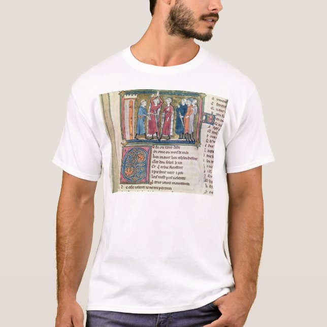 Rustning av en riddare t-shirt (Framsida)