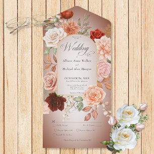 Rustningsmiddag för Rustic Boho och Peach Blommigt