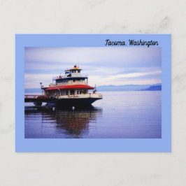 Ruston Tacoma Boat-vykort Vykort